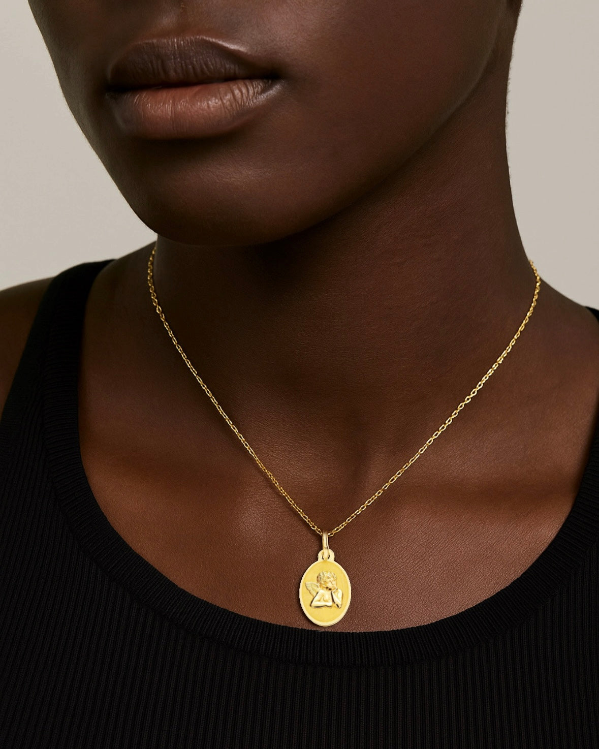 EL ANGEL NECKLACE - 18K GOLD