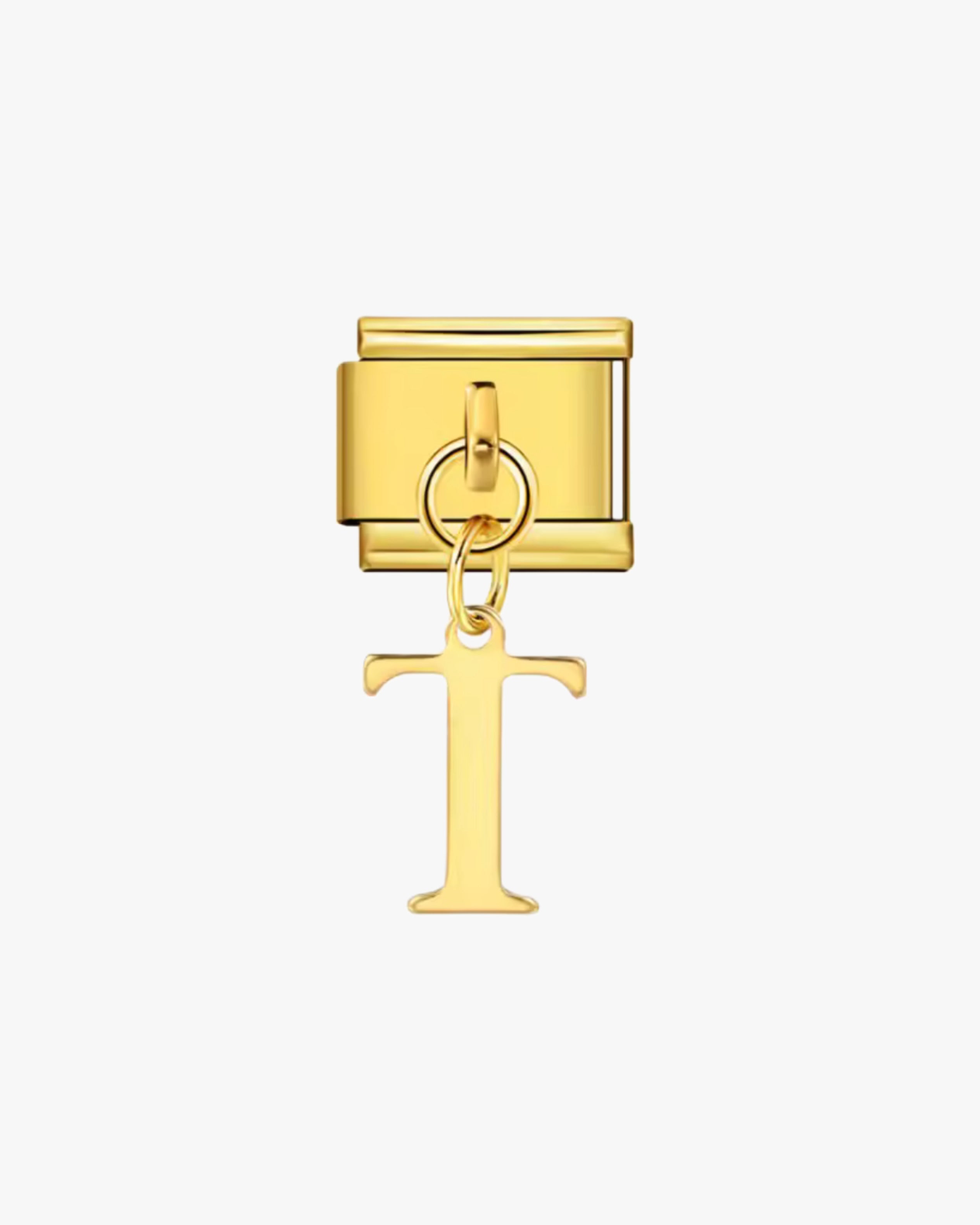 T LONG CHARM - GOLD