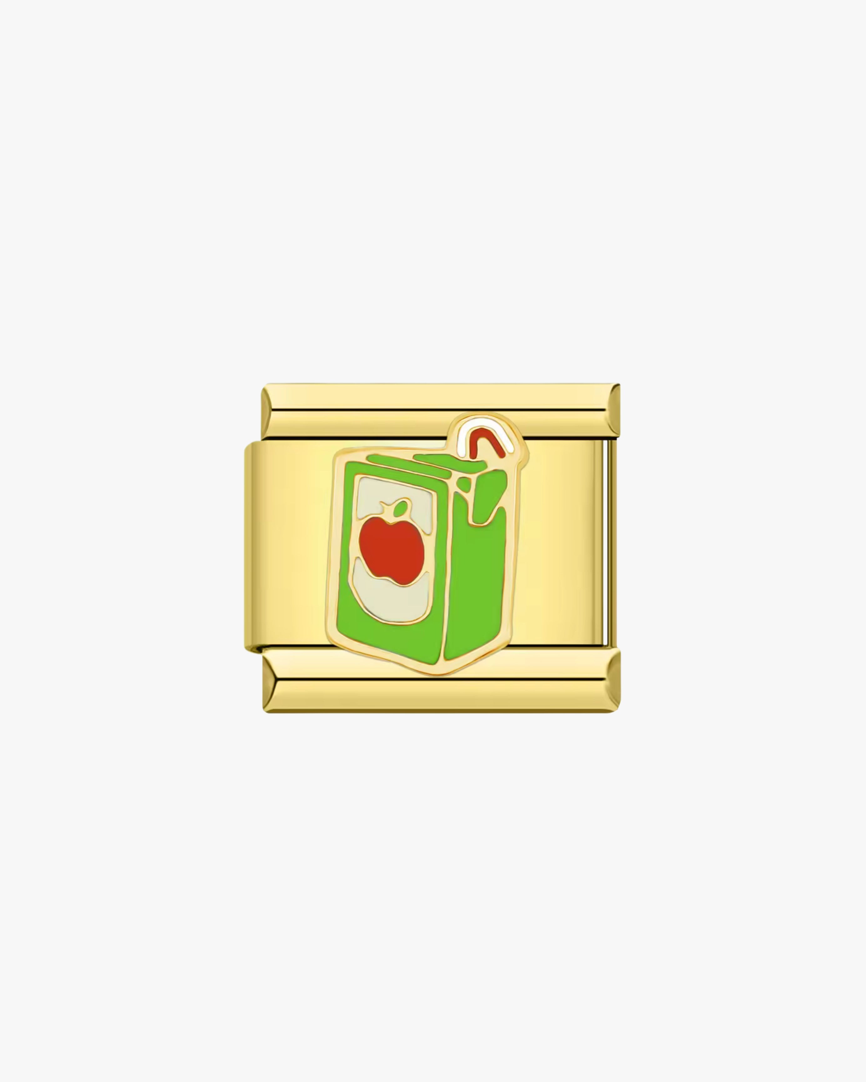 APPLE JUICE CHARM - GOLD