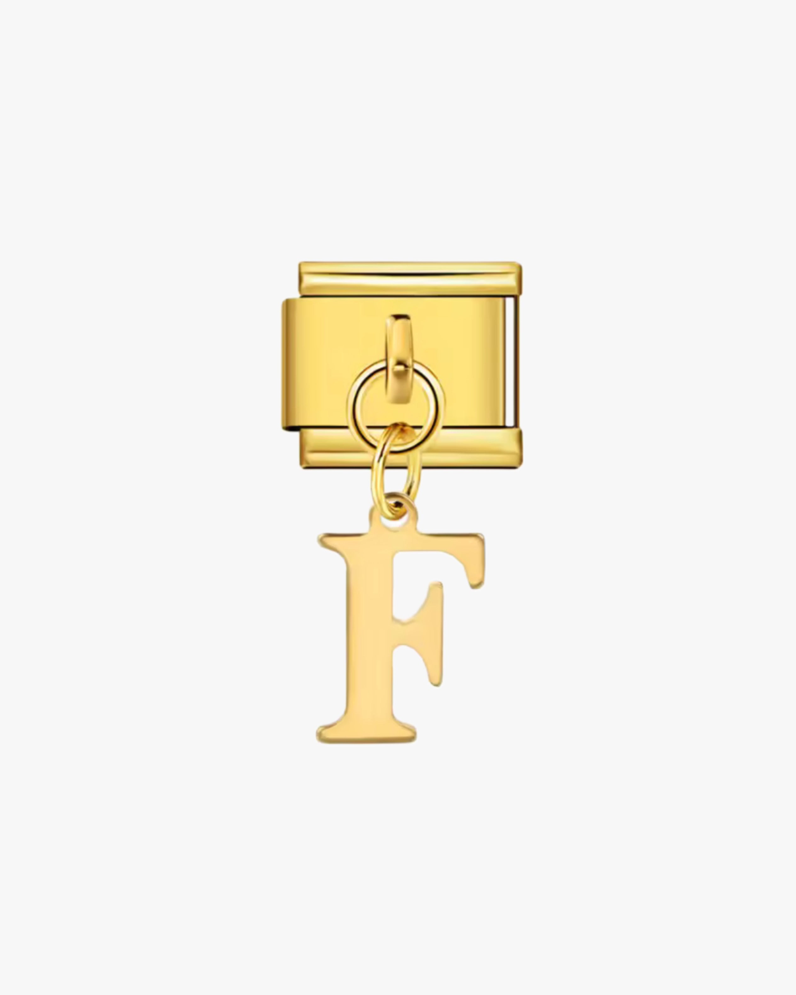 F LONG CHARM - GOLD