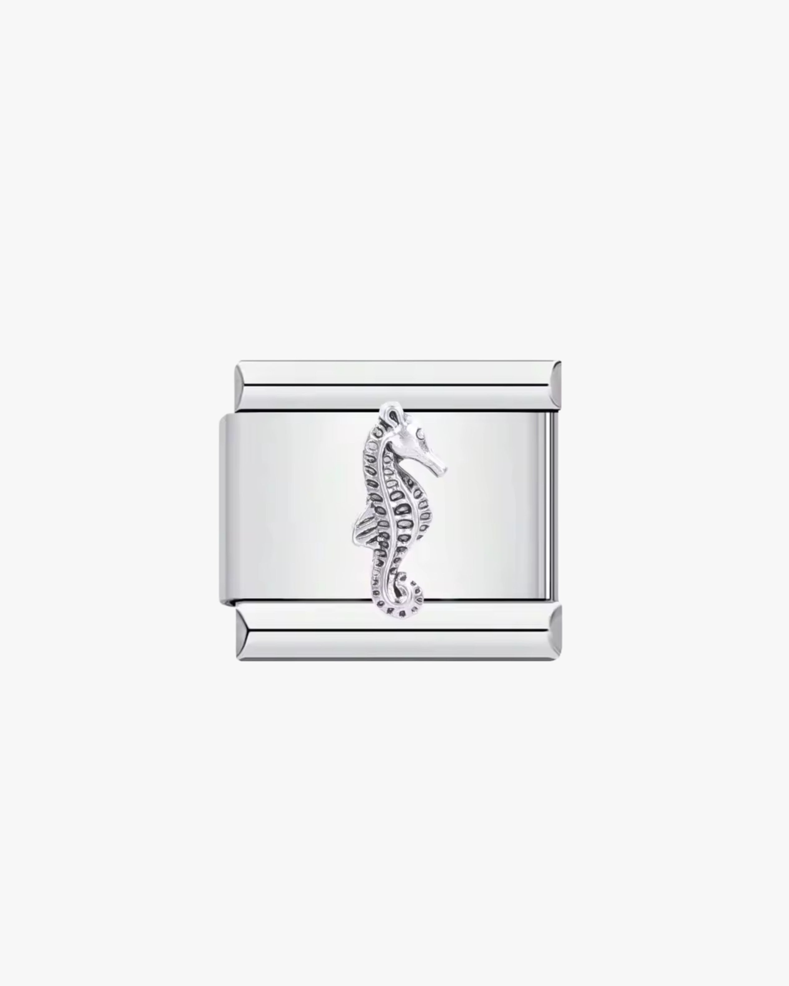 SEAHORSE CHARM - SILVER