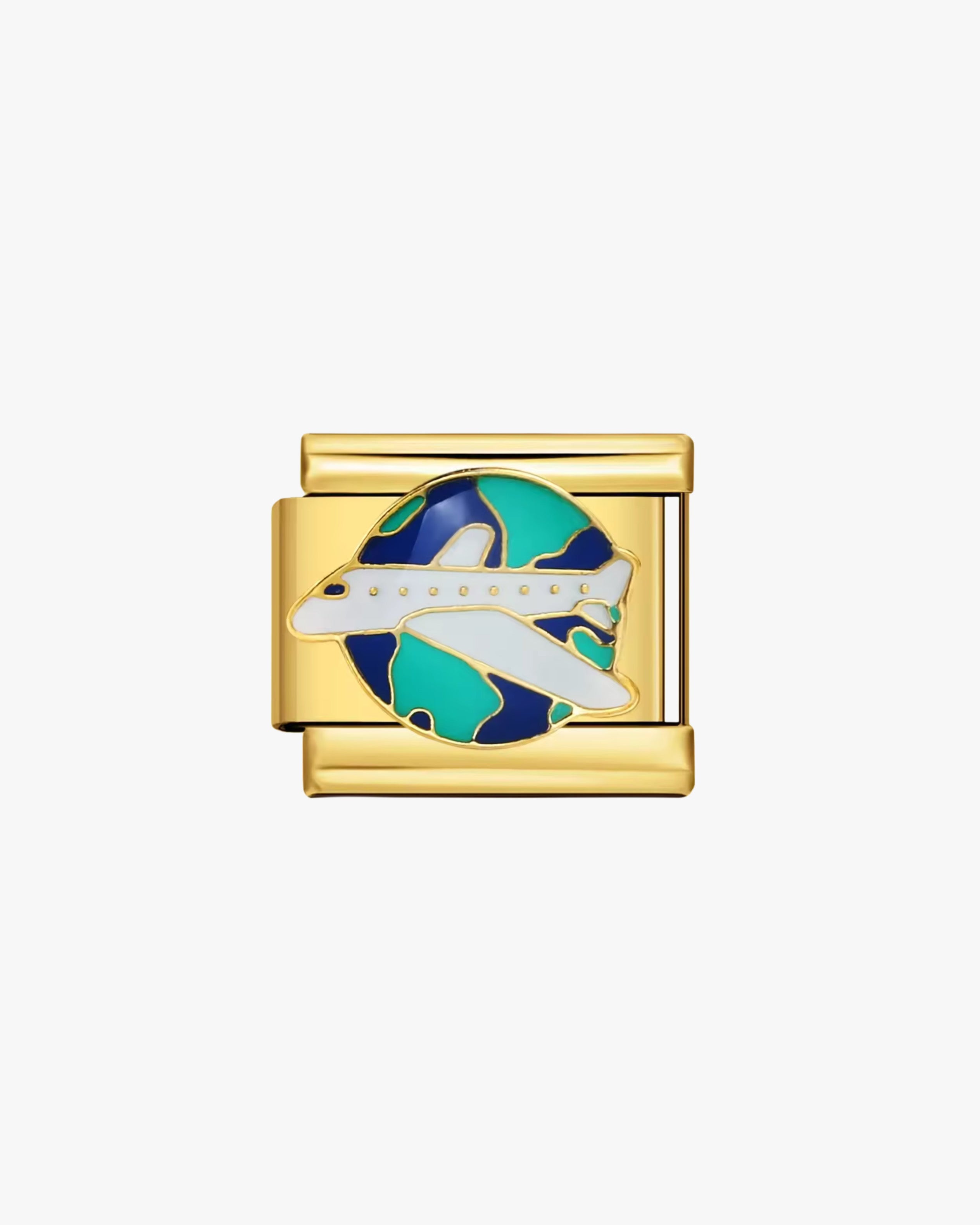 PLANE CHARM - GOLD