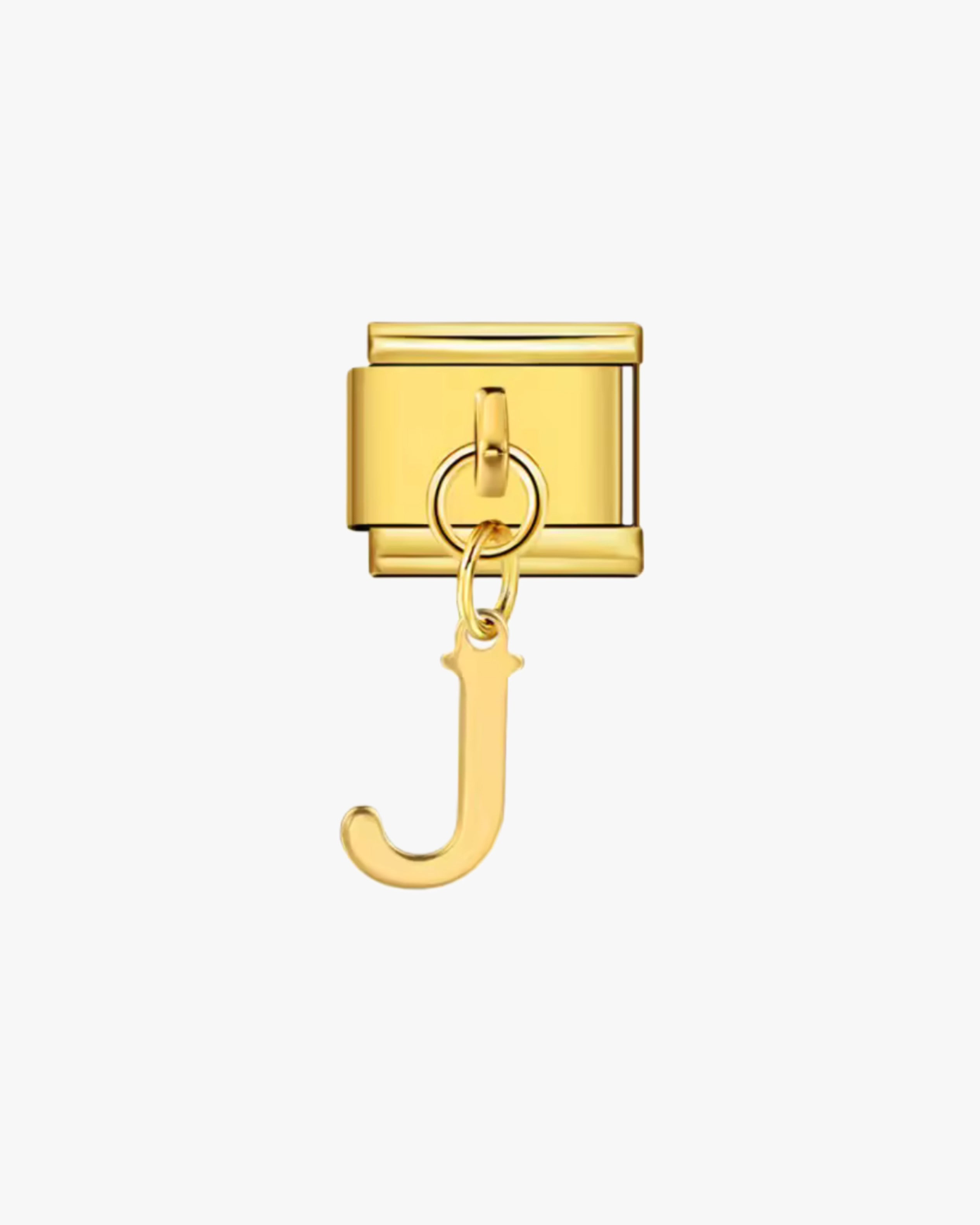 J LONG CHARM - GOLD