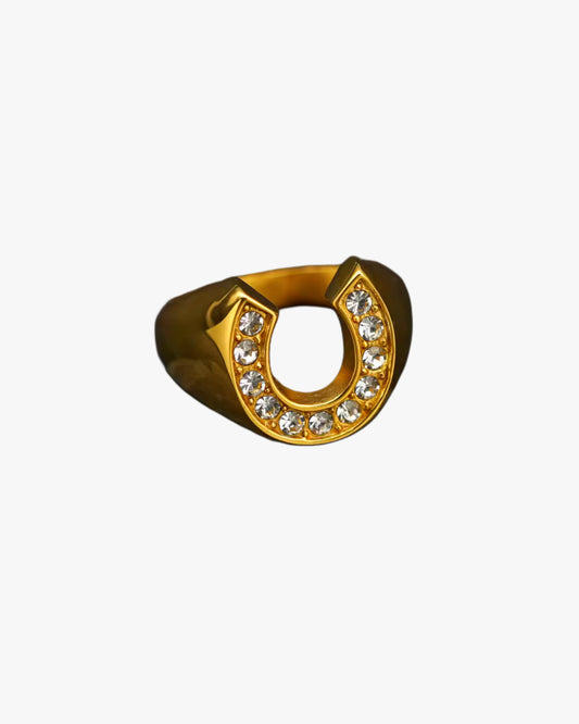 DIAMOND HORSE RING