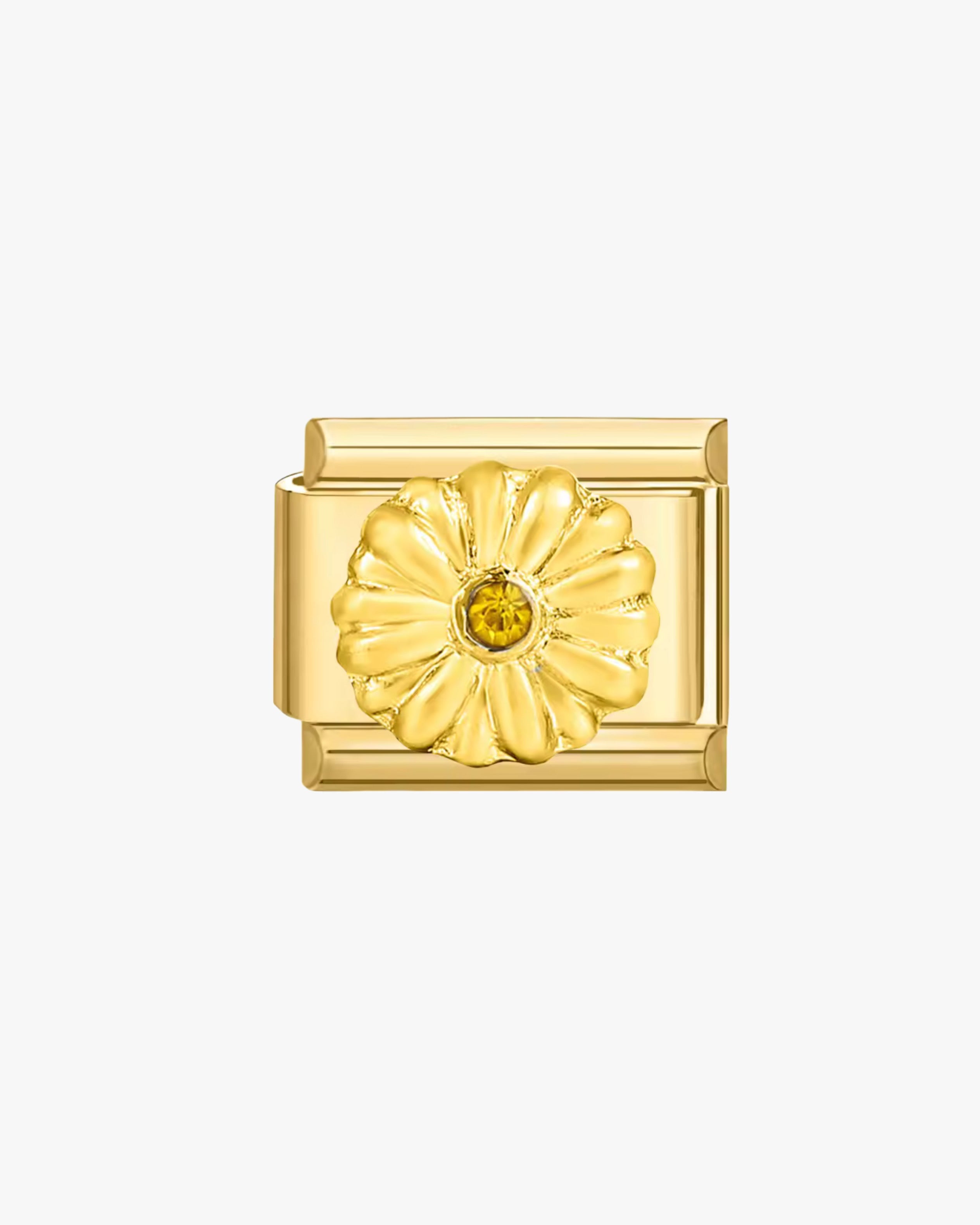 FLOWER CHARM - GOLD