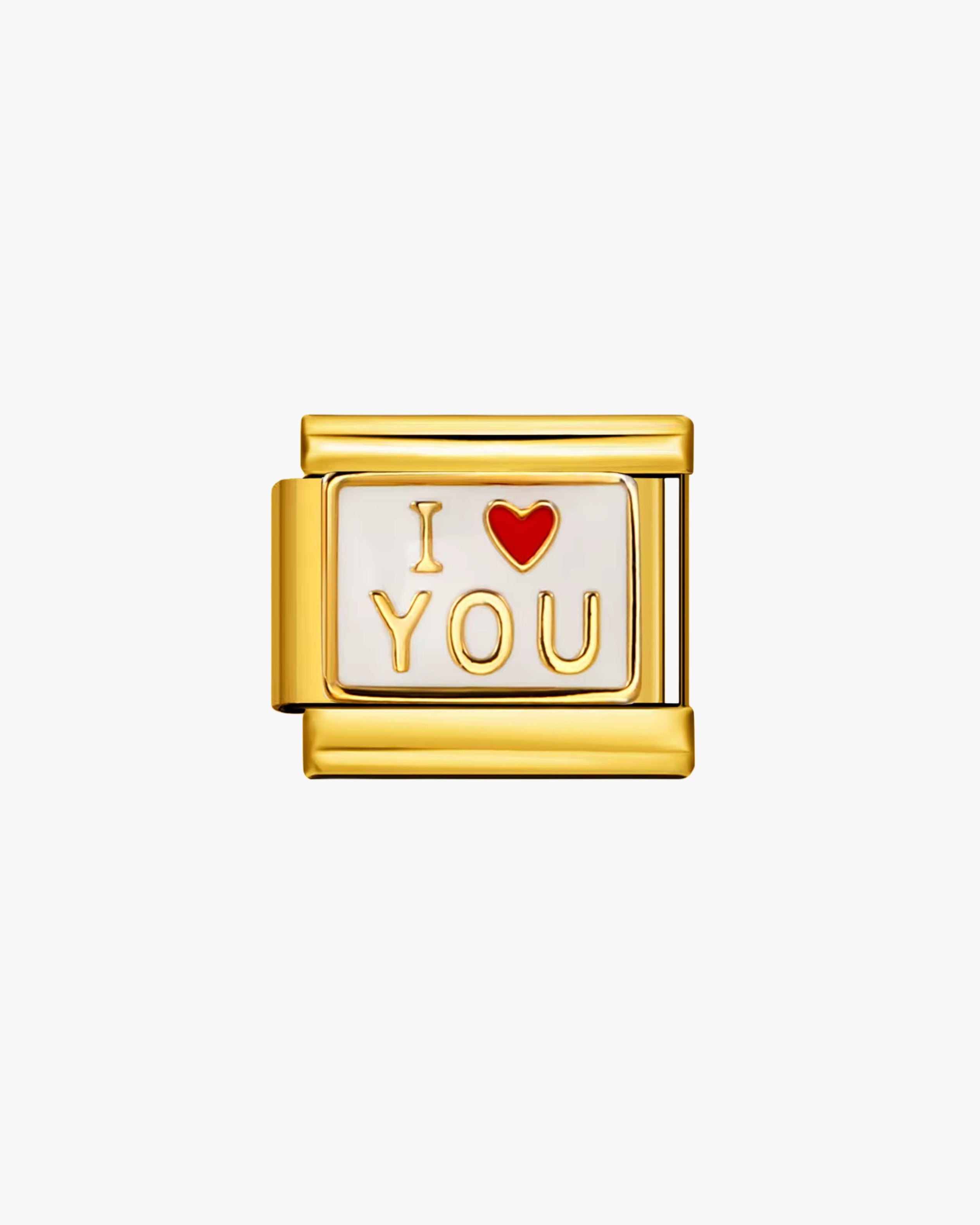 I LOVE YOU CHARM - GOLD