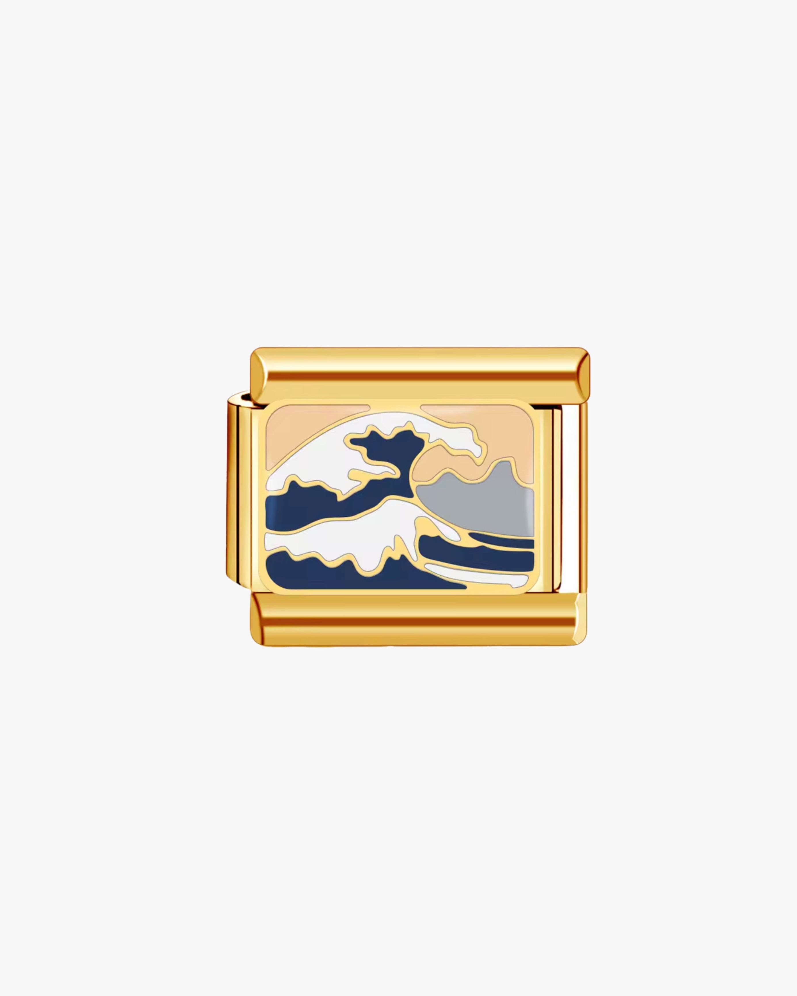 WAVE CHARM - GOLD
