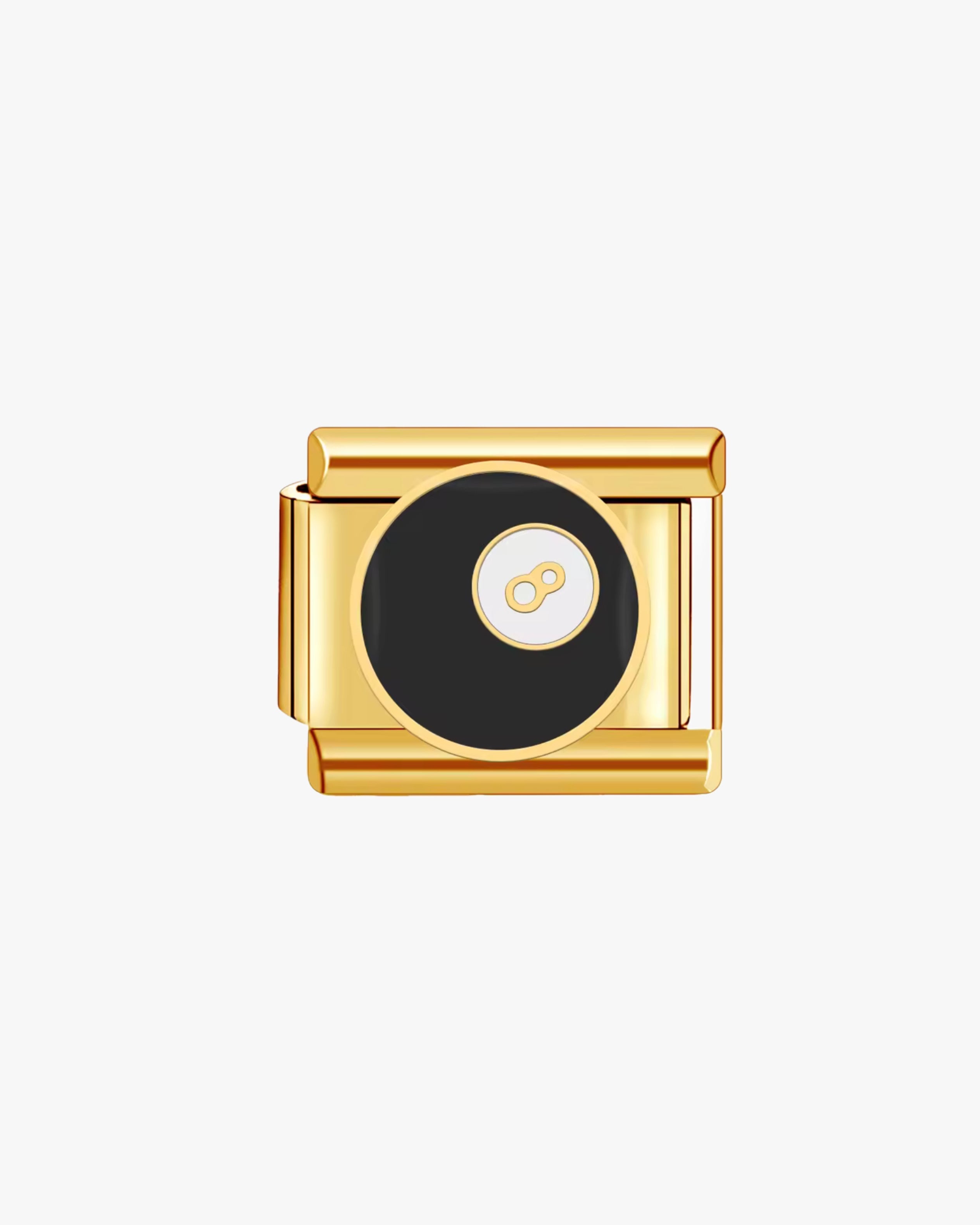8 BALL CHARM - GOLD