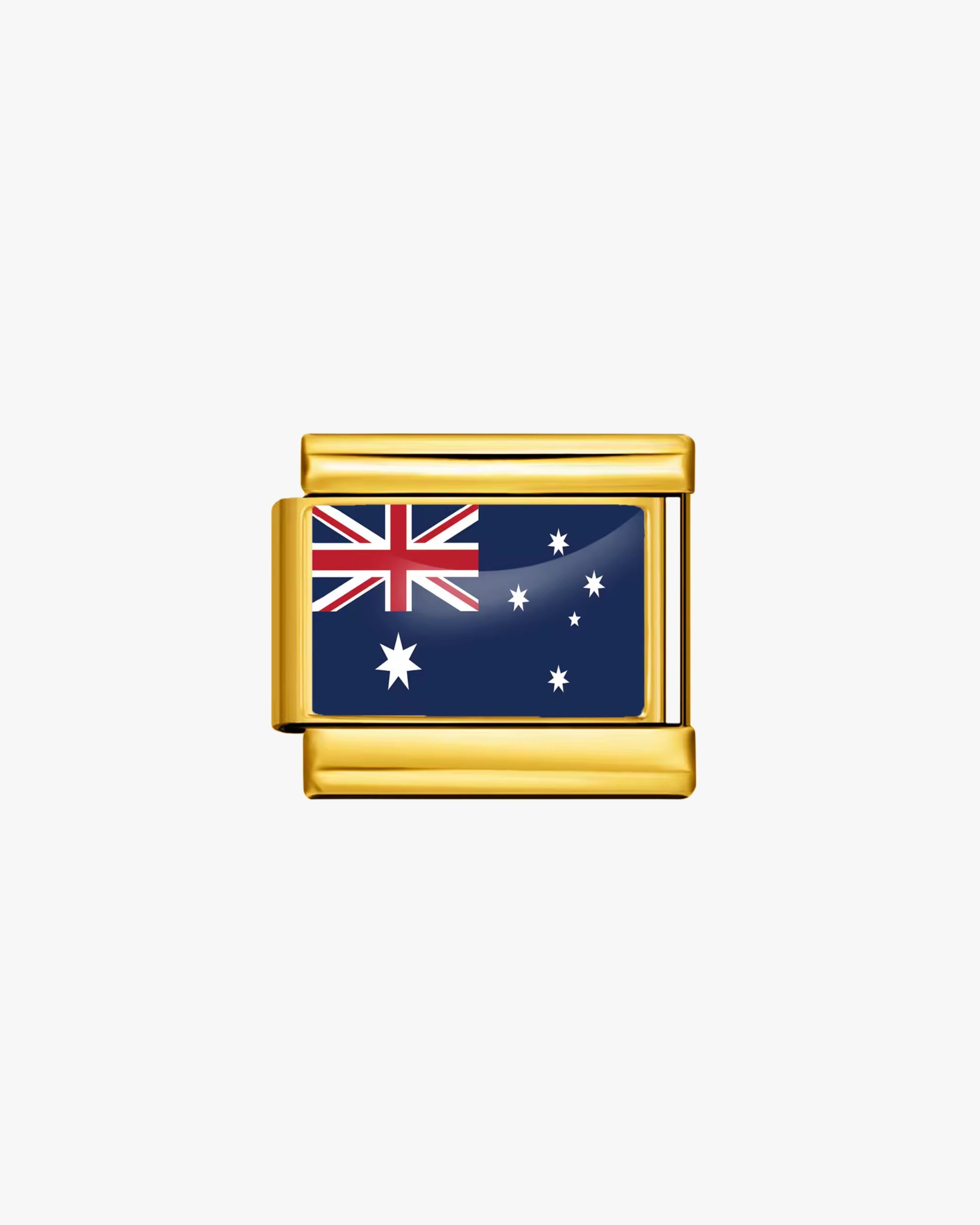AUSTRALIA FLAG CHARM - GOLD