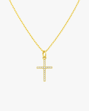 LA CRUZ NECKLACE - 18K GOLD