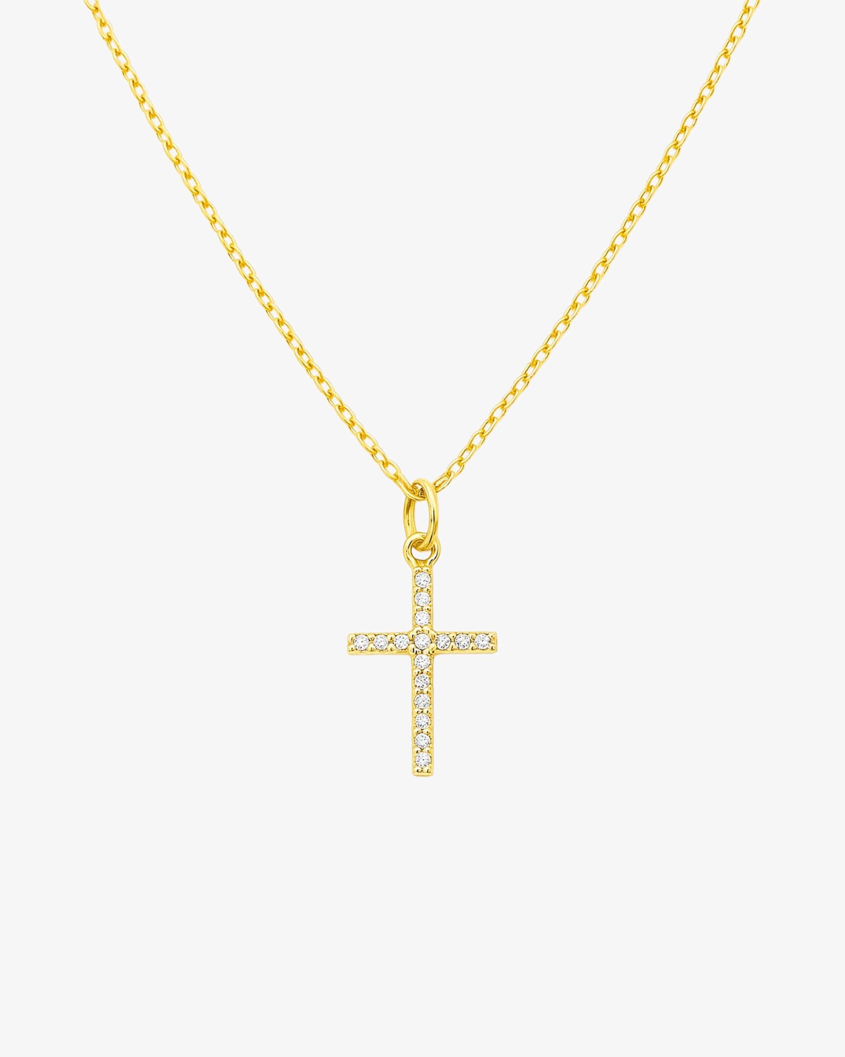 LA CRUZ NECKLACE - 18K GOLD