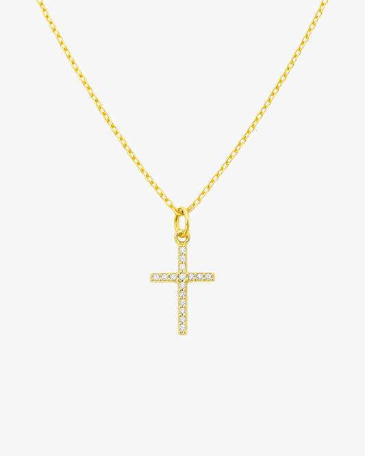 LA CRUZ NECKLACE - 18K GOLD